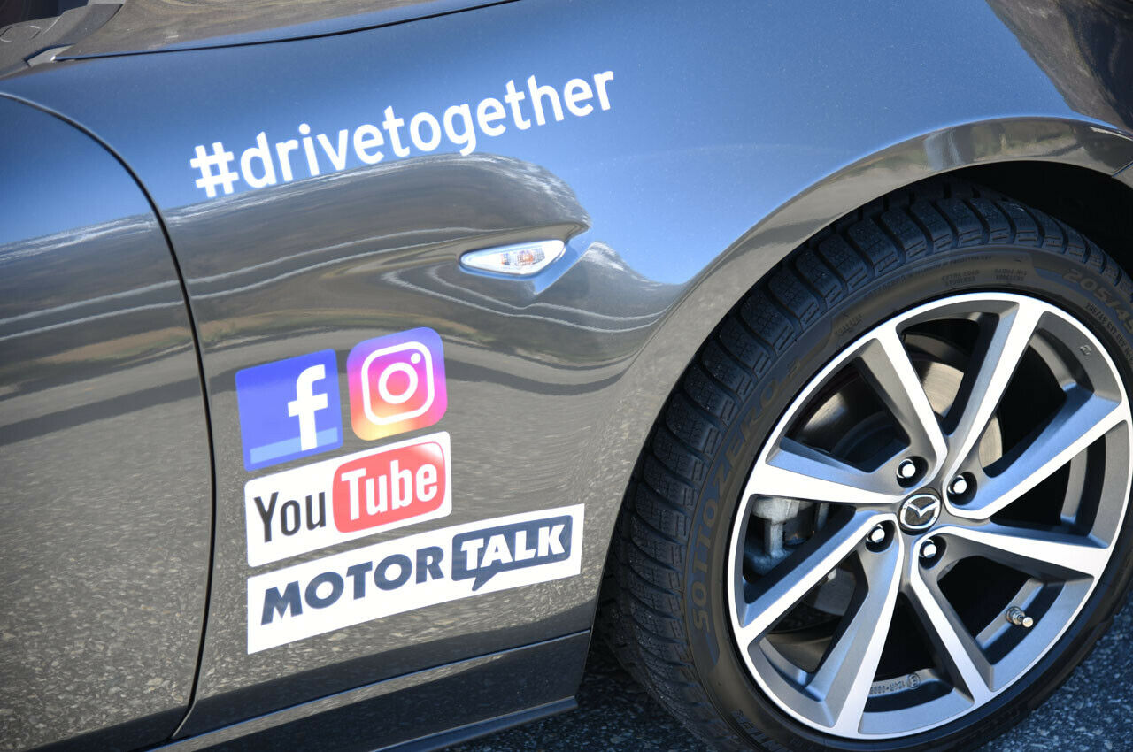 Mit Mazda bei der "Kurve Deines Lebens 2"