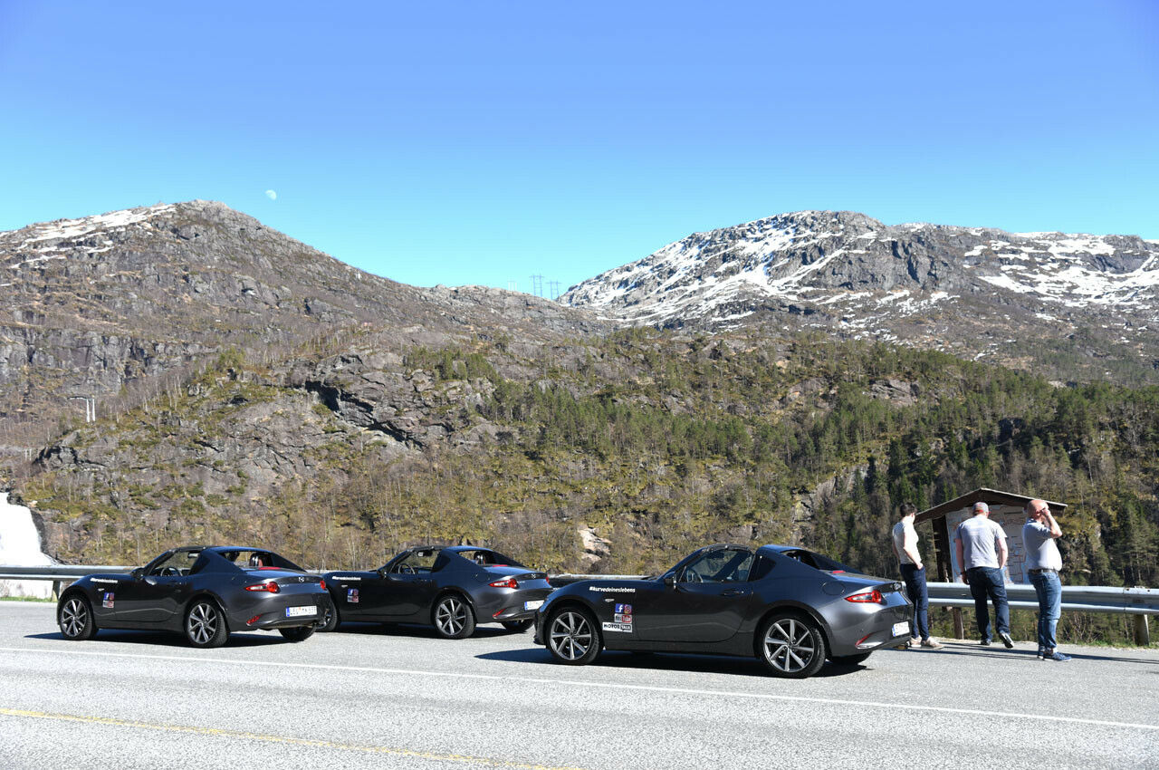 Mit Mazda bei der "Kurve Deines Lebens 2"