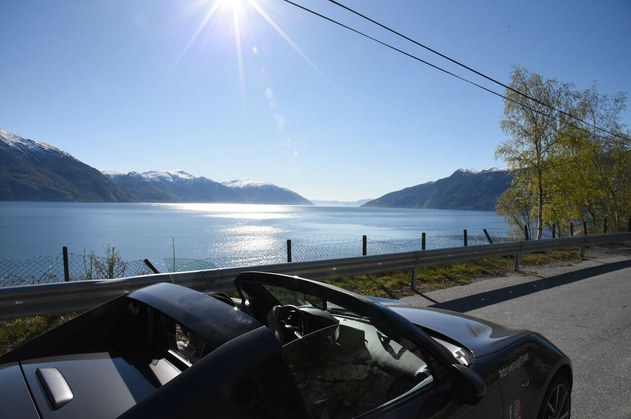 Immer wieder Pausen, um die Landschaft zu genießen