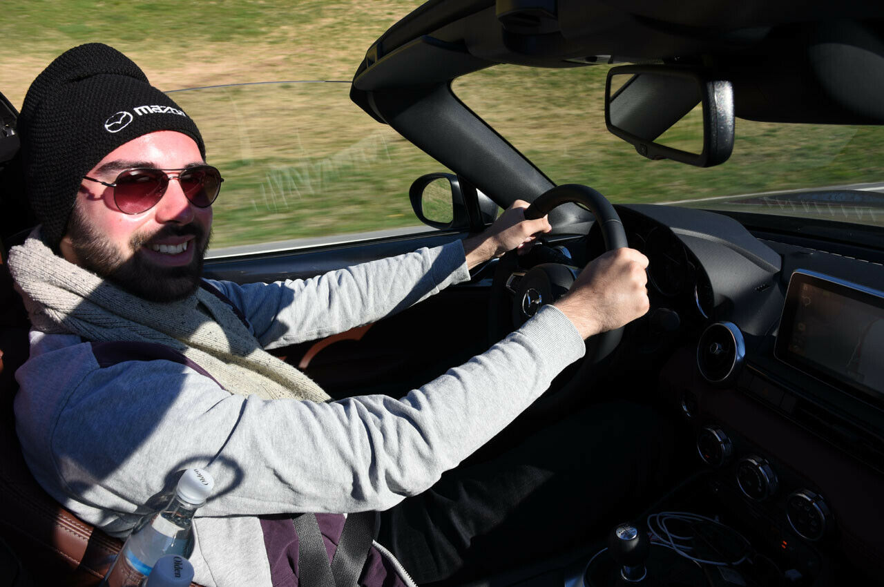 Mit Mazda bei der "Kurve Deines Lebens 2"
