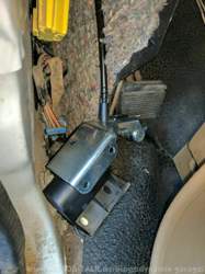 Das neue Seil incl. des neuen Hebels