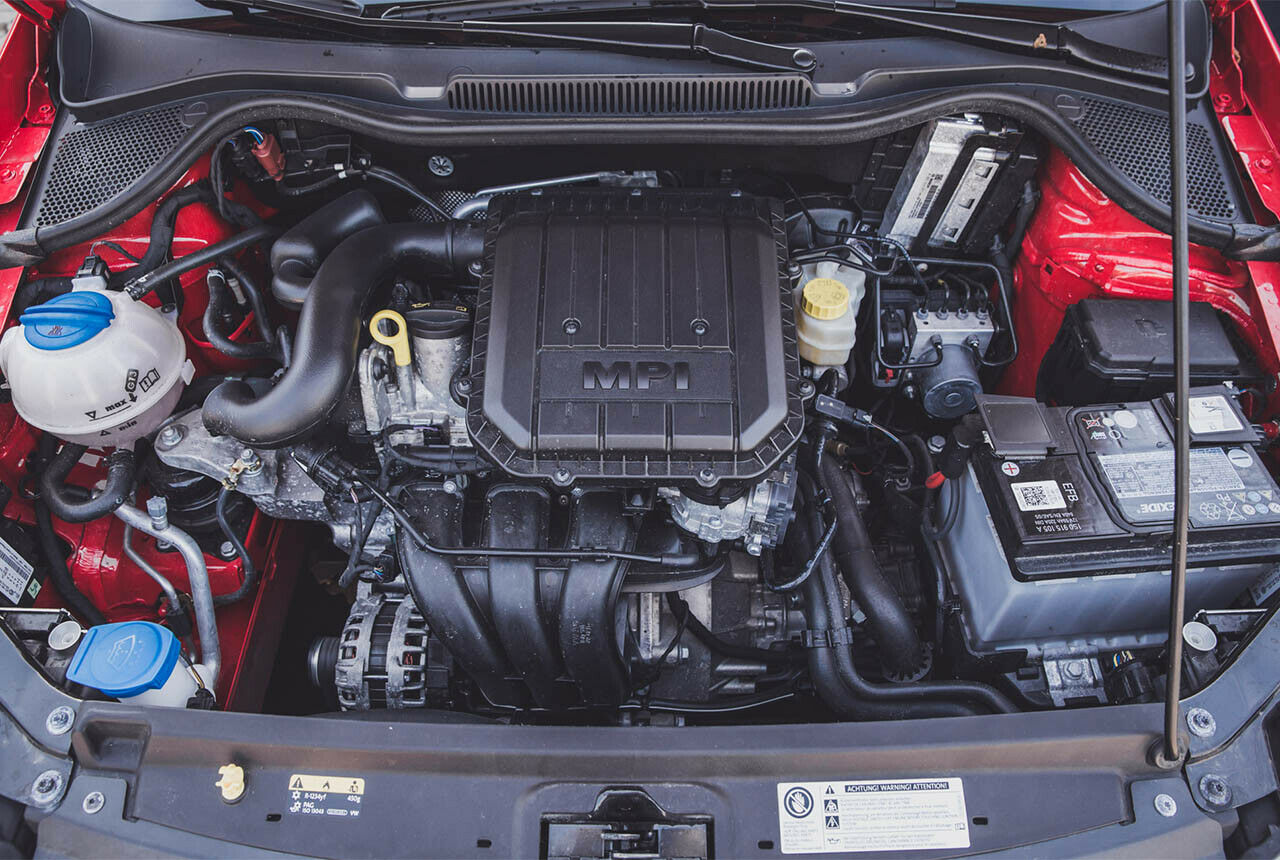 1,0Liter, drei Zylinder und 75 PS im Volkswagen Polo. Im Test stand