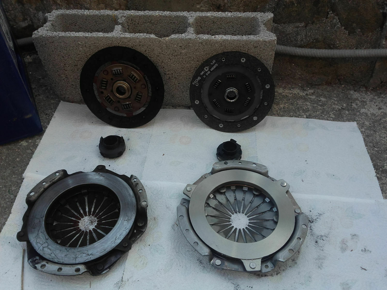 CLIO 1; B57B05, Bj 8/1994, 290.000 km; Kupplung erneuern, Lenkung