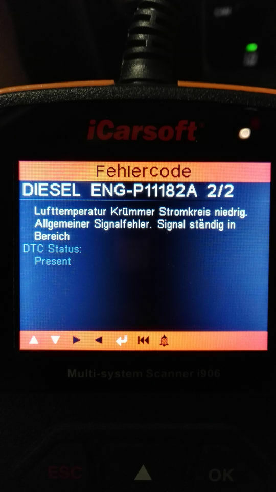 Volvo XC60: Sporadische Fehlermeldung: Reduzierte Motorleistung