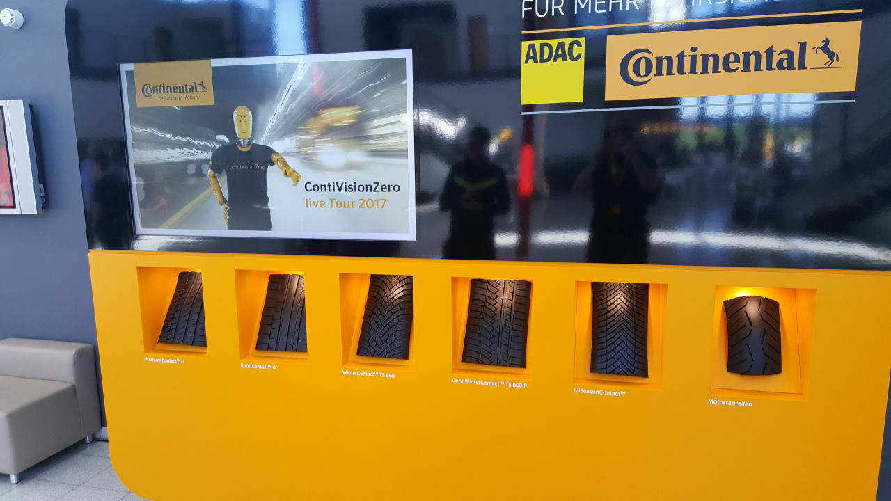 Auf dem ContiCampus gibt es zahlreiche Informationen zu Continental, der Kooperation mit Adidas und geballtes Reifenwissen