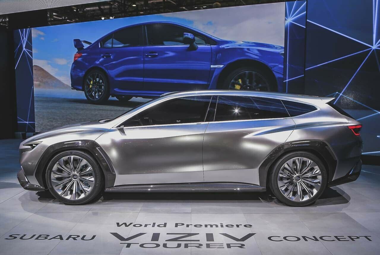 Unter der Haube des Viviz Tourer Concept steckt ein Boxermotor. Natürlich