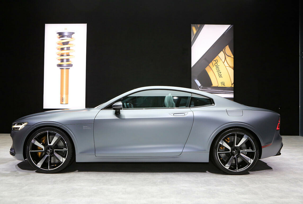 Der Polestar 1 baut auf der verkürzten SPA-Plattform von Volvo auf, die auch den S/V90 trägt