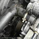 Auslassschlauch angeschlossen