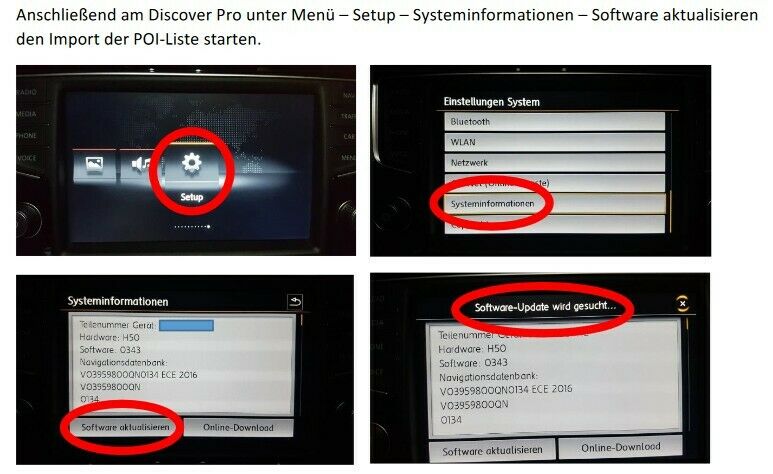 SCDB-Blitzermeldung POI Fehlermeldung