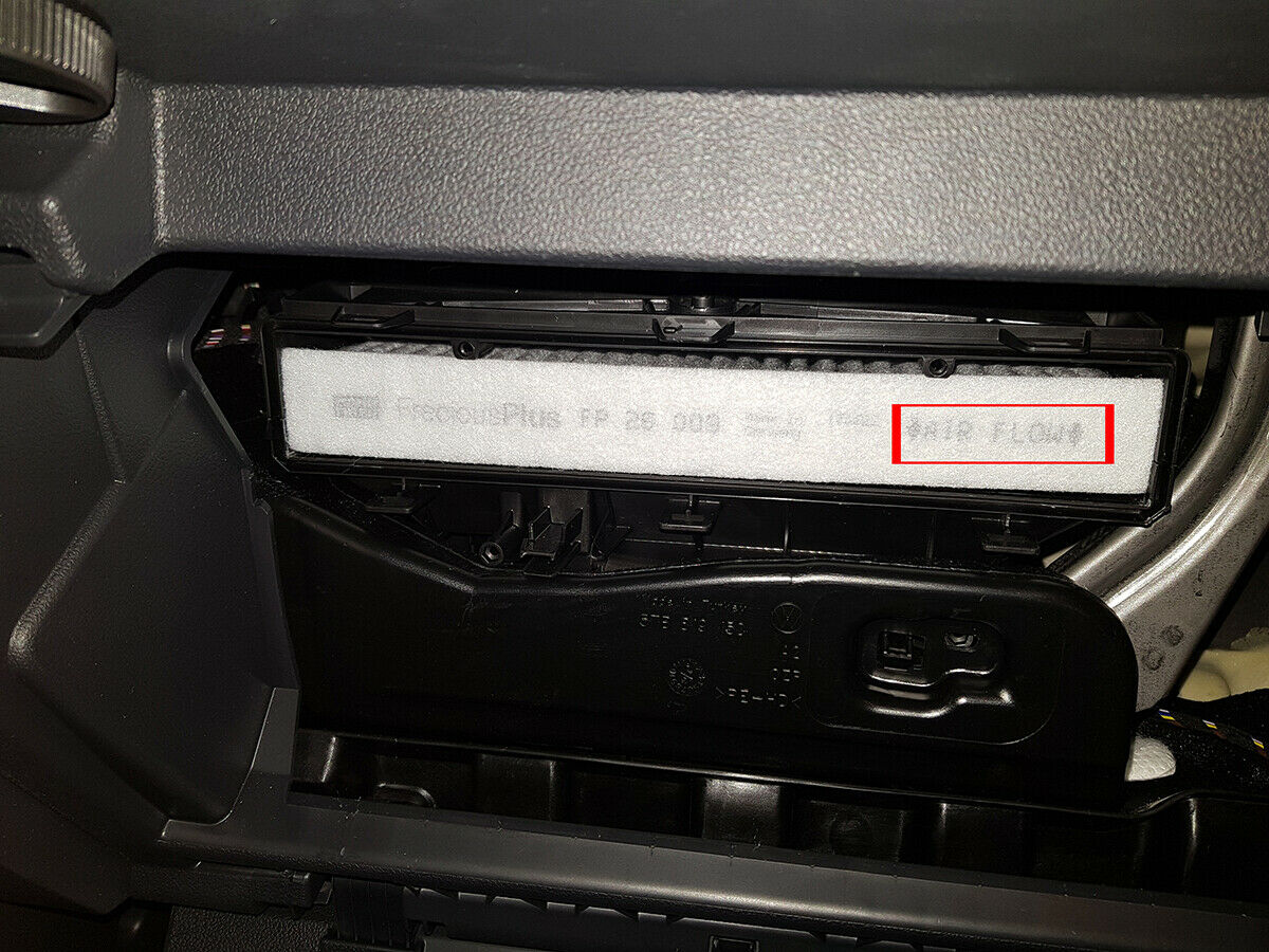 VW Tiguan II: Innenraumfilter wechseln