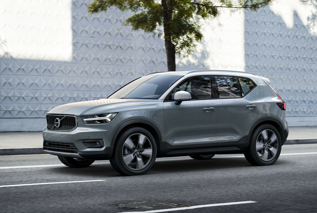 Volvo bleibt beim XC40 der Designlinie der 90er und des XC60 treu, baut aber ein paar mehr Kanten ins Blech