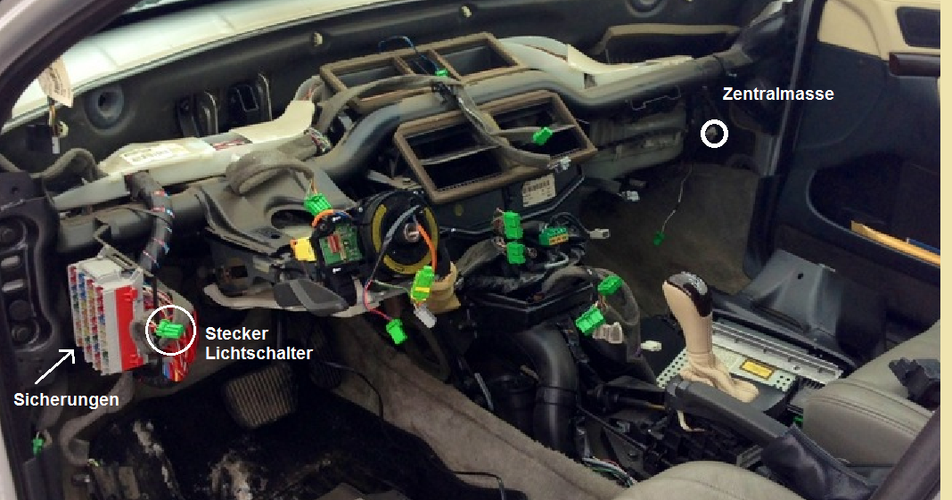 Schaltereinheit Licht V70 II