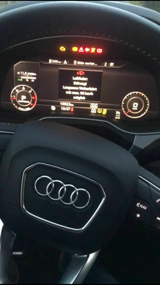 SQ7: Ölstand zu hoch / Diesel im Öl