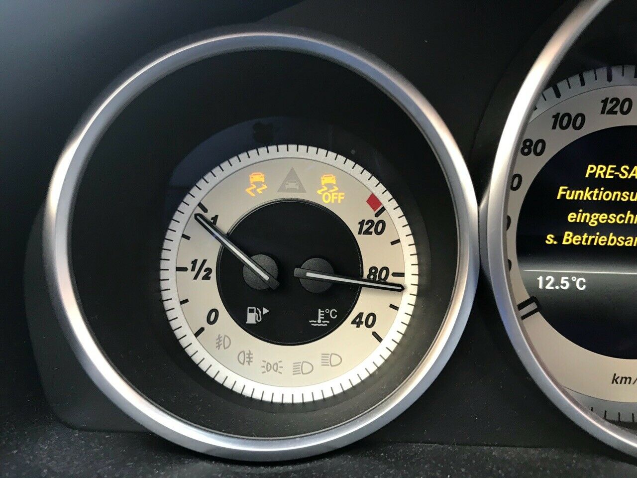 ESP ohne Funktion/PRE-SAFE eingeschränkt