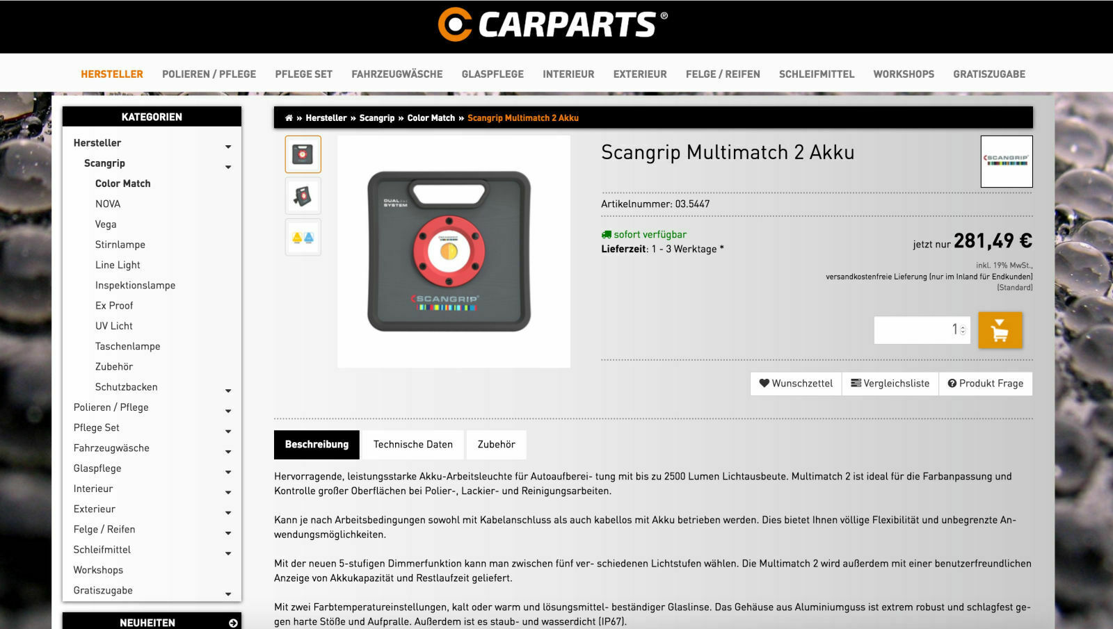 Scangrip Lampen sinnvoll oder normaler Baustahler?