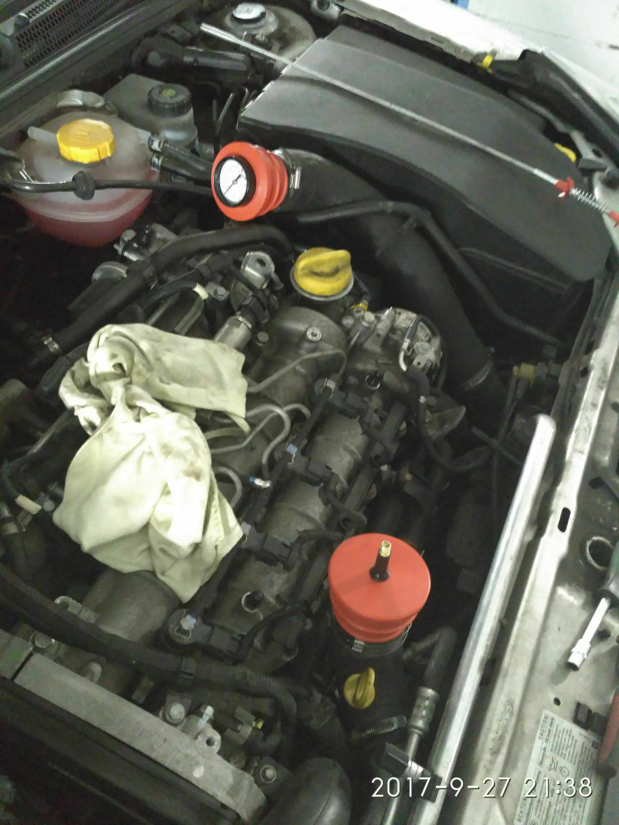 Ladeluftkühler tauschen Signum VFL Z19DTH