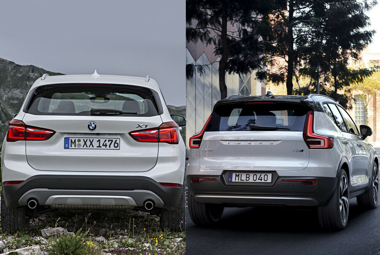 Volvo XC40 und BMW X1 im Preisduell