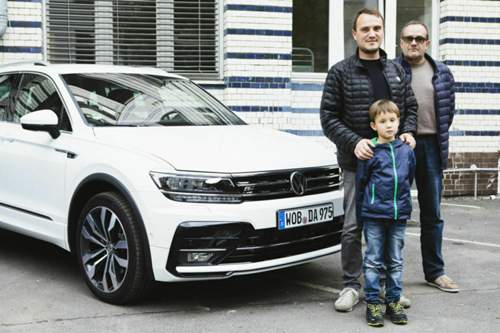 MOTOR-TALKer Bartman mit Sohn und Schwiegervater