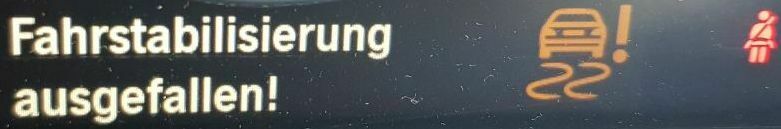 Multiple Fehlermeldung, Christbaum Display, Ursache?