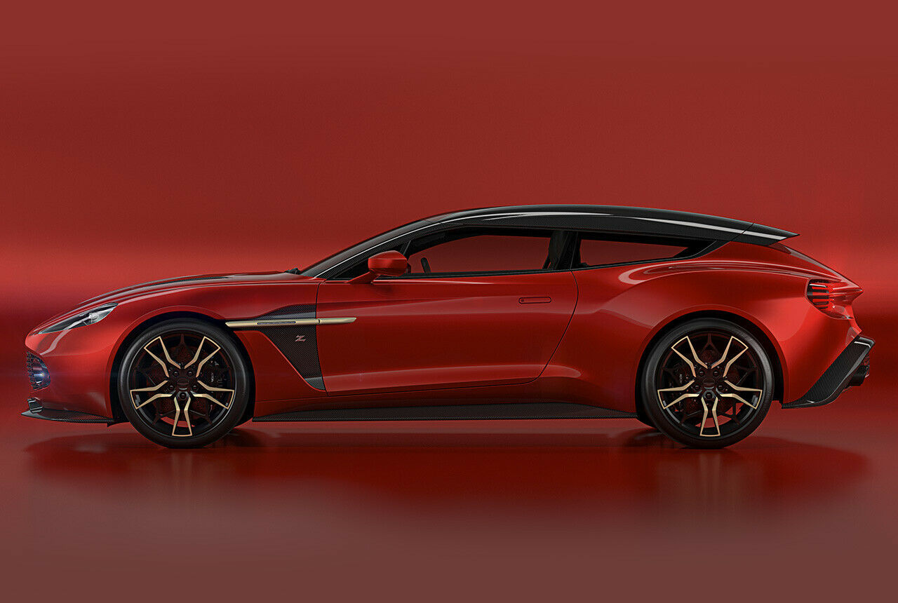 Für den Kofferraum bietet Aston Martin ein Gepäckset an