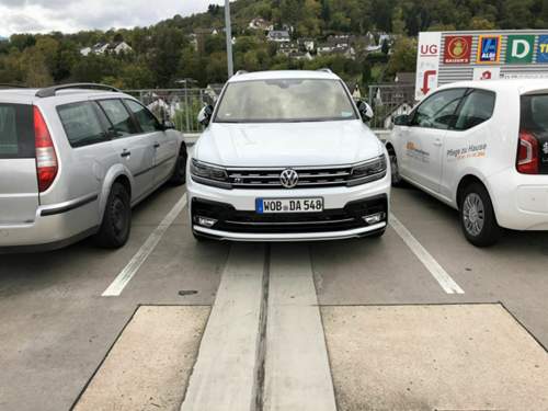 Mit dem Testwagen auf Tour