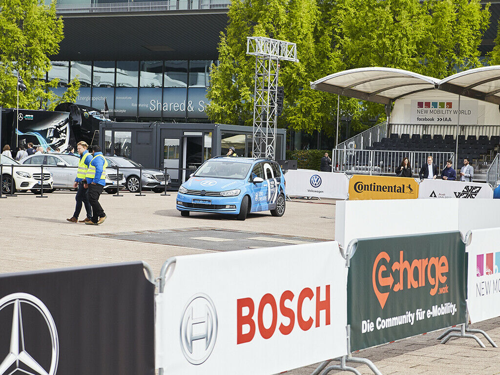 Den autonom fahrenden Touran fand KKW 20 besonders spannend