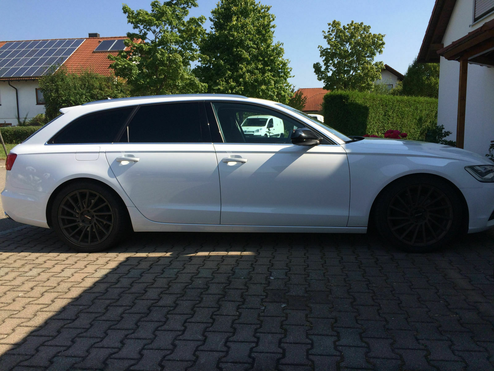 Audi A6 4G 19" und 35mm Federn