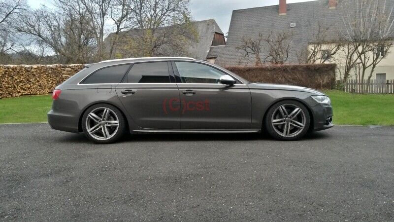 Audi A6 4G 19" und 35mm Federn