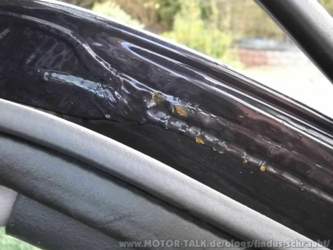 Heckklappendämpfer - Lackschaden durch falschen Typ