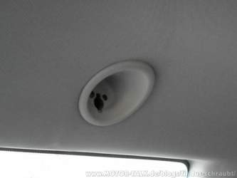 Gepacknetzhalter - oben montiert