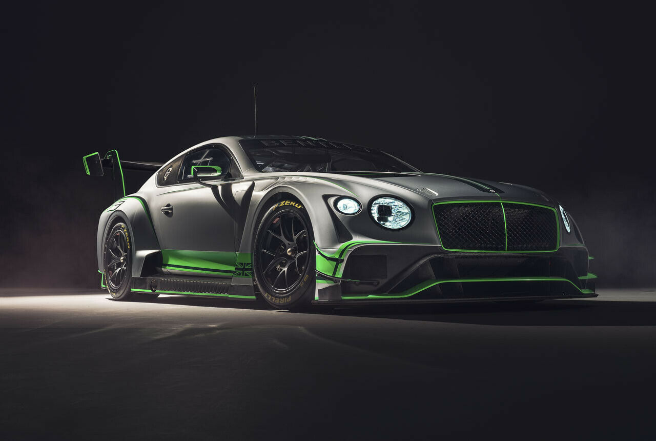 Das Renn-Debüt des Bentley Continental GT3 soll im April 2018 in Monza erfolgen