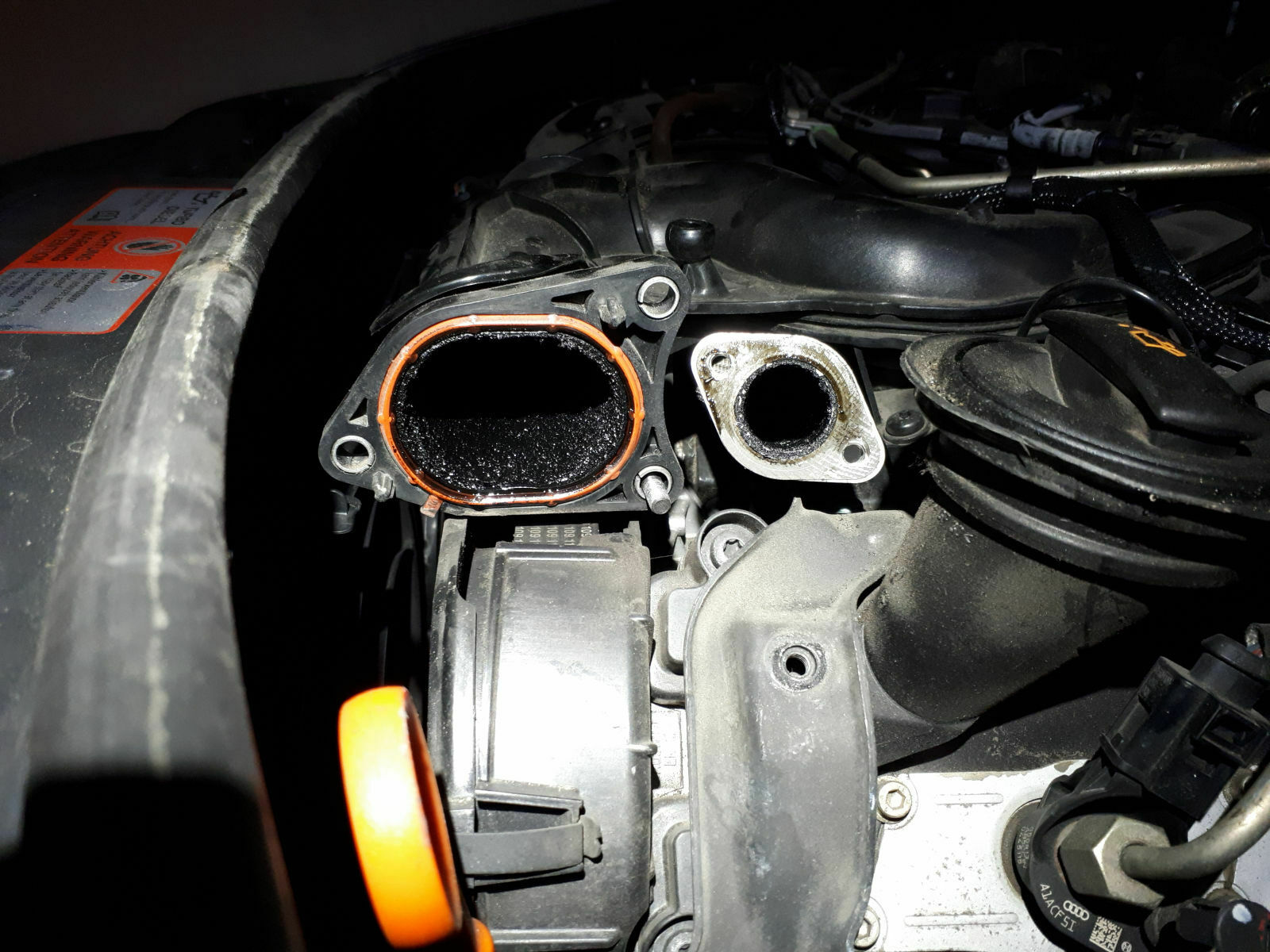 Saugrohrklappe 2 Audi 2,7 TDI