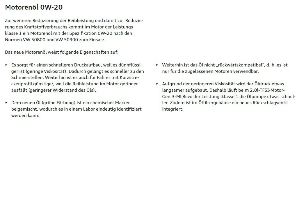 Audi 3.0 TDI - Öl wechseln