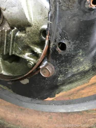 Beschichtung blättert ab