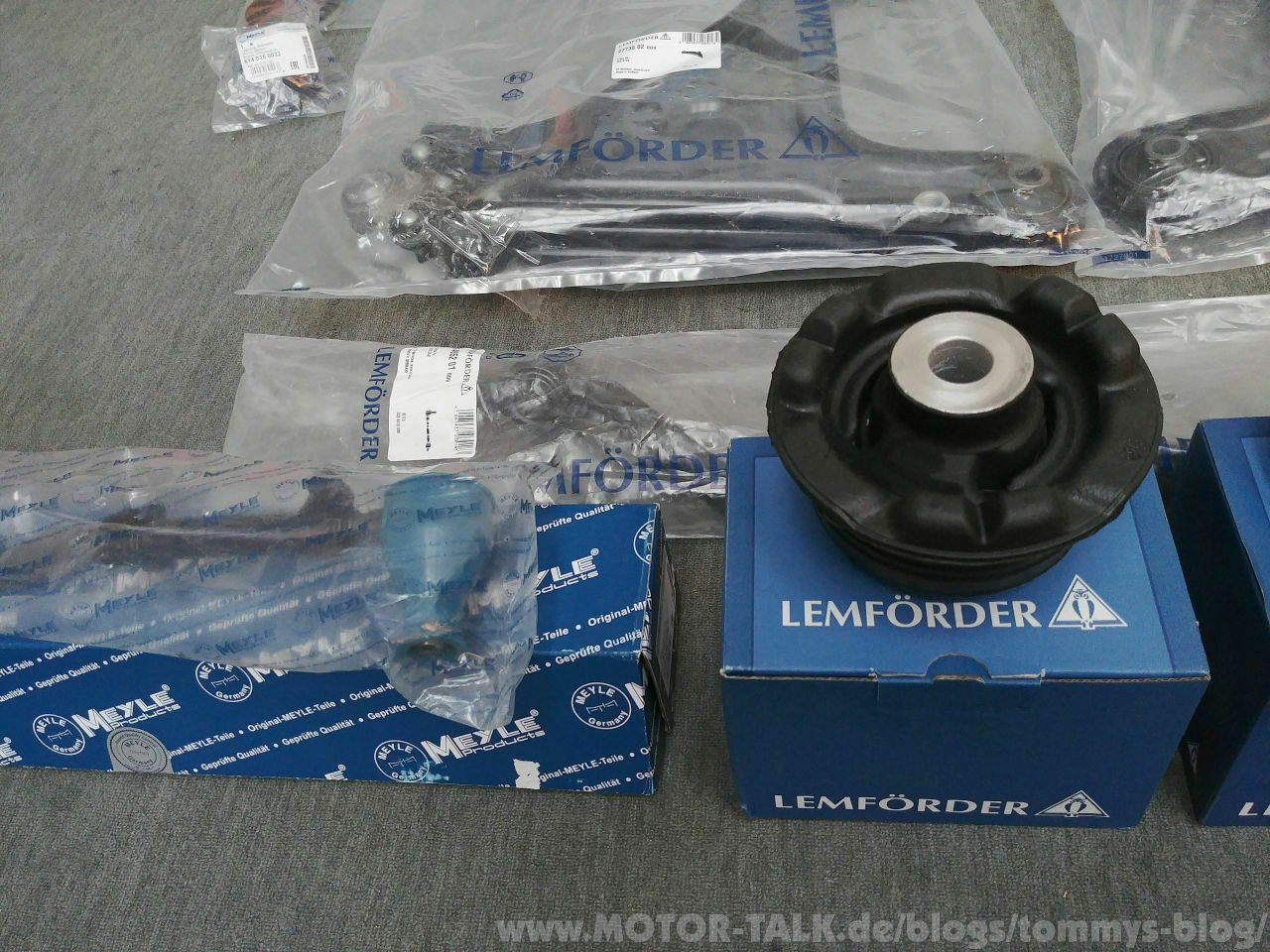 Erneuerung des Fahrwerks: Opel Omega B 3.0 DTI 24V