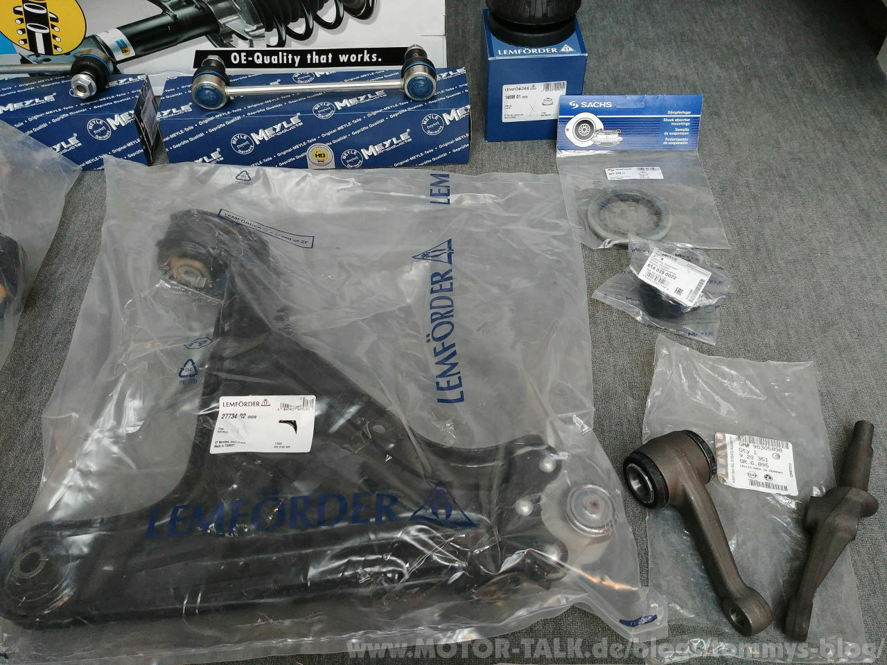 Erneuerung des Fahrwerks: Opel Omega B 3.0 DTI 24V