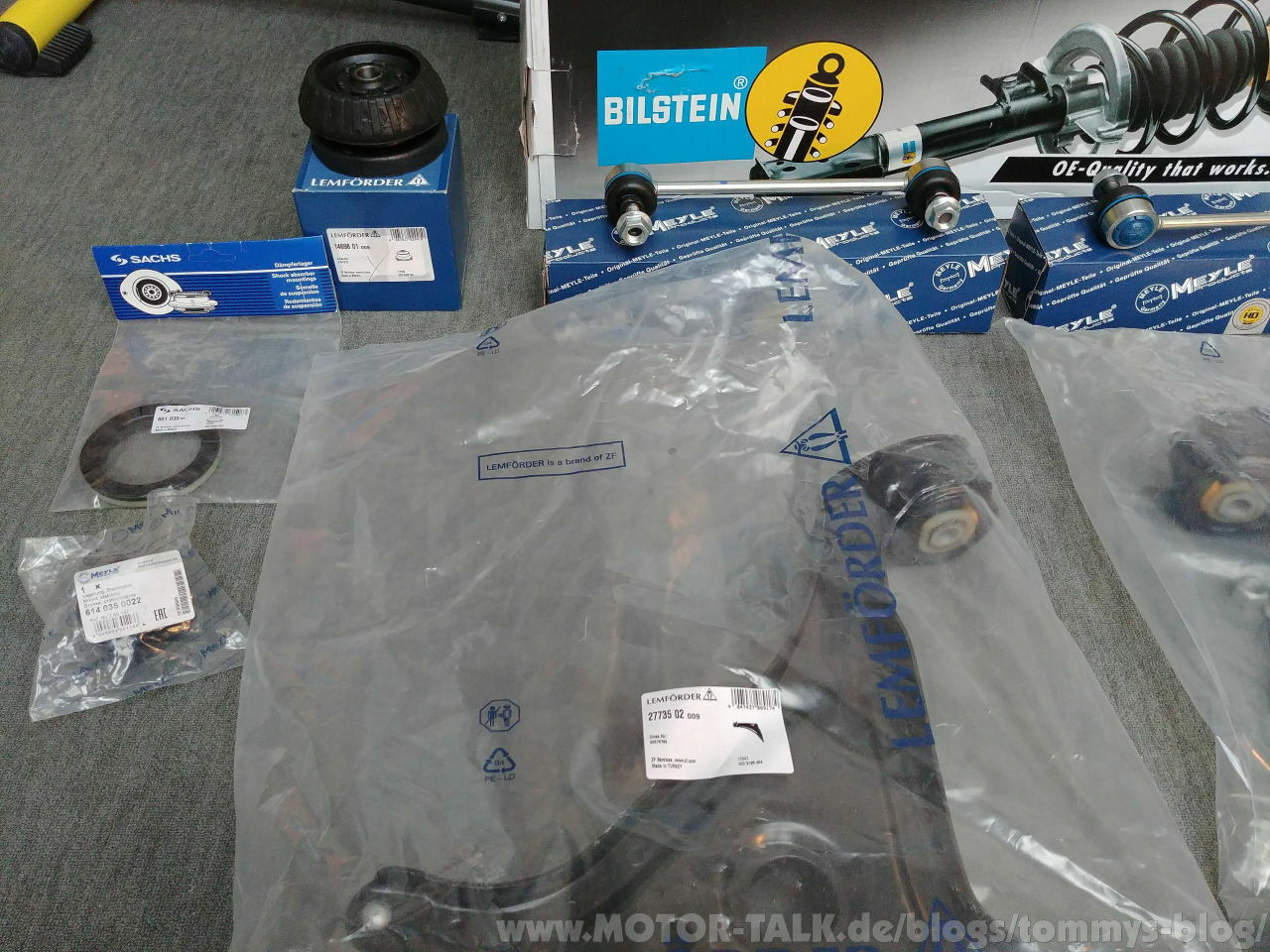 Erneuerung des Fahrwerks: Opel Omega B 3.0 DTI 24V