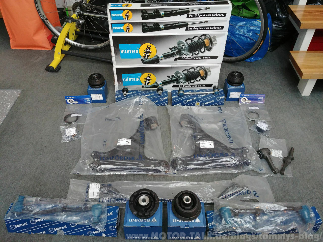 Erneuerung des Fahrwerks: Opel Omega B 3.0 DTI 24V