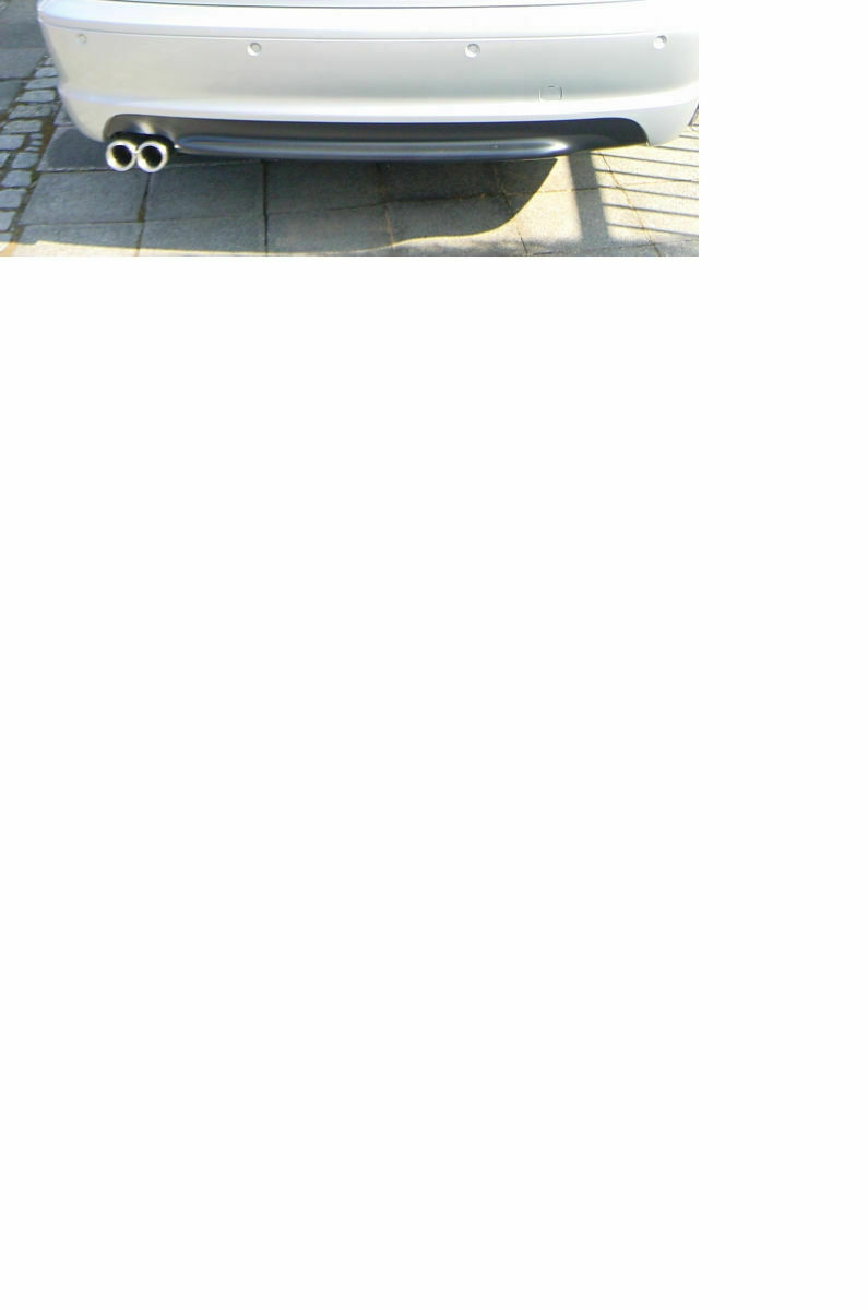 Sport-Auspuff und M-Paket II Diffusor passen nicht - was tun?