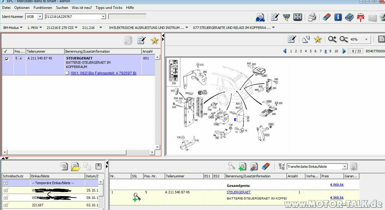 Rote Fehlermeldung Batterie - Werkstatt aufsuchen