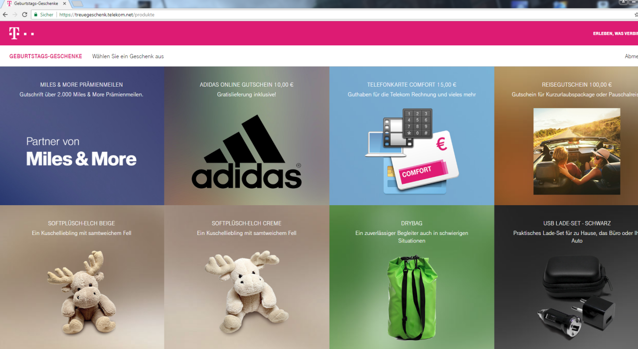treuegeschenk