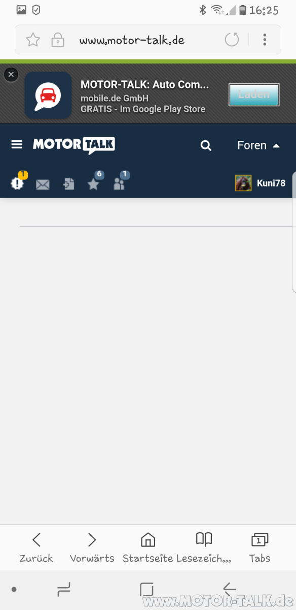 Forenmenü in Mobileansicht geht nicht richtig