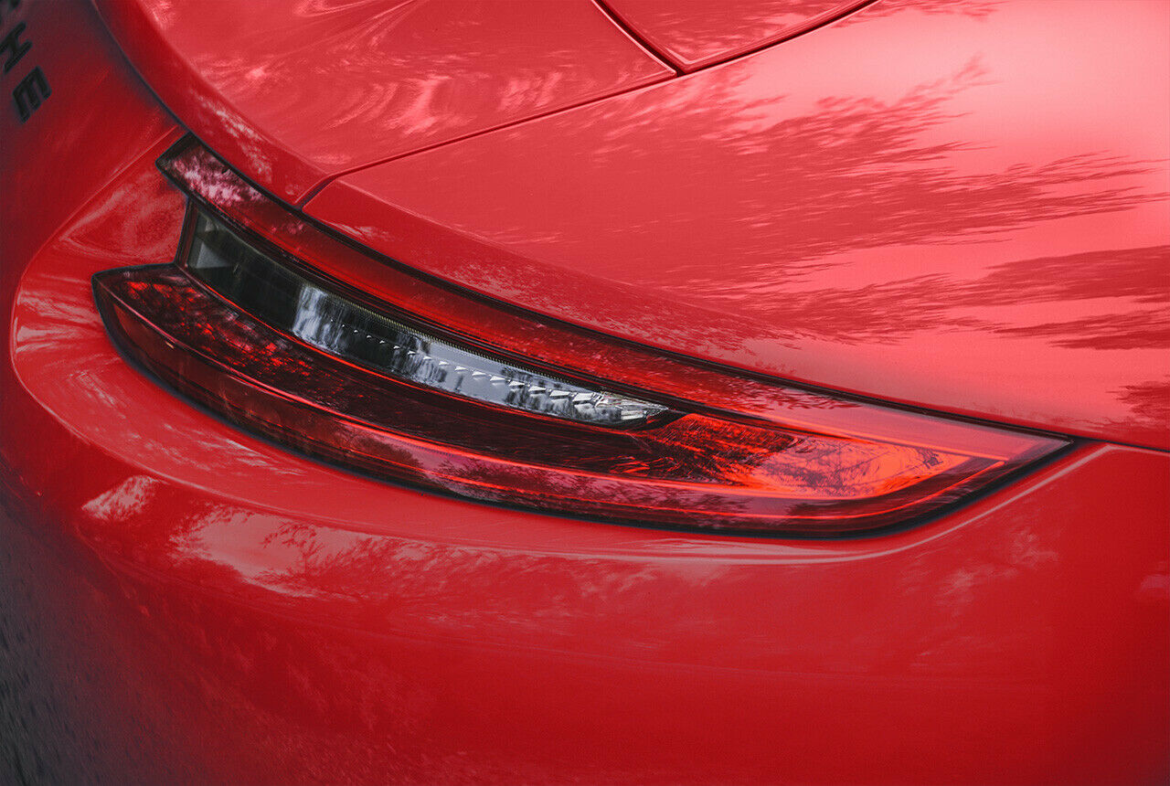 Porsche 911 T: Rückleuchten - Detail