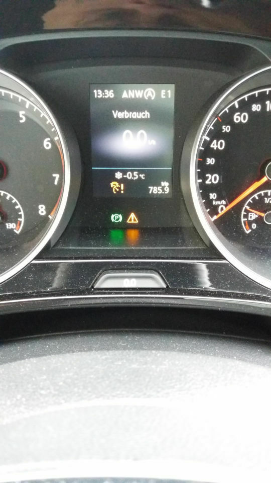 Radarsensor sehr witterungsanfällig