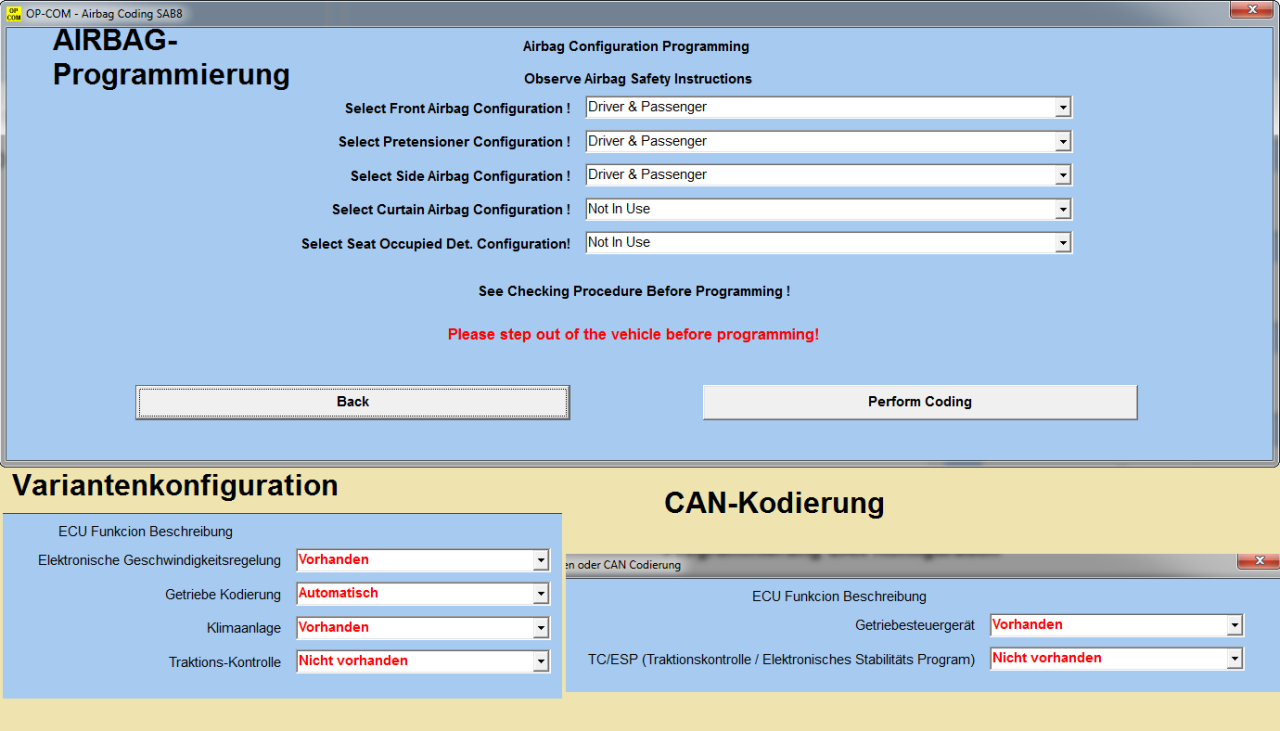 Vectra B - X25XE - AT - ABS Drosselklappen Lastsignal