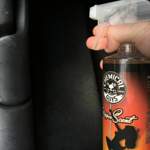 CG Duftspray in den Fußraum sprühen