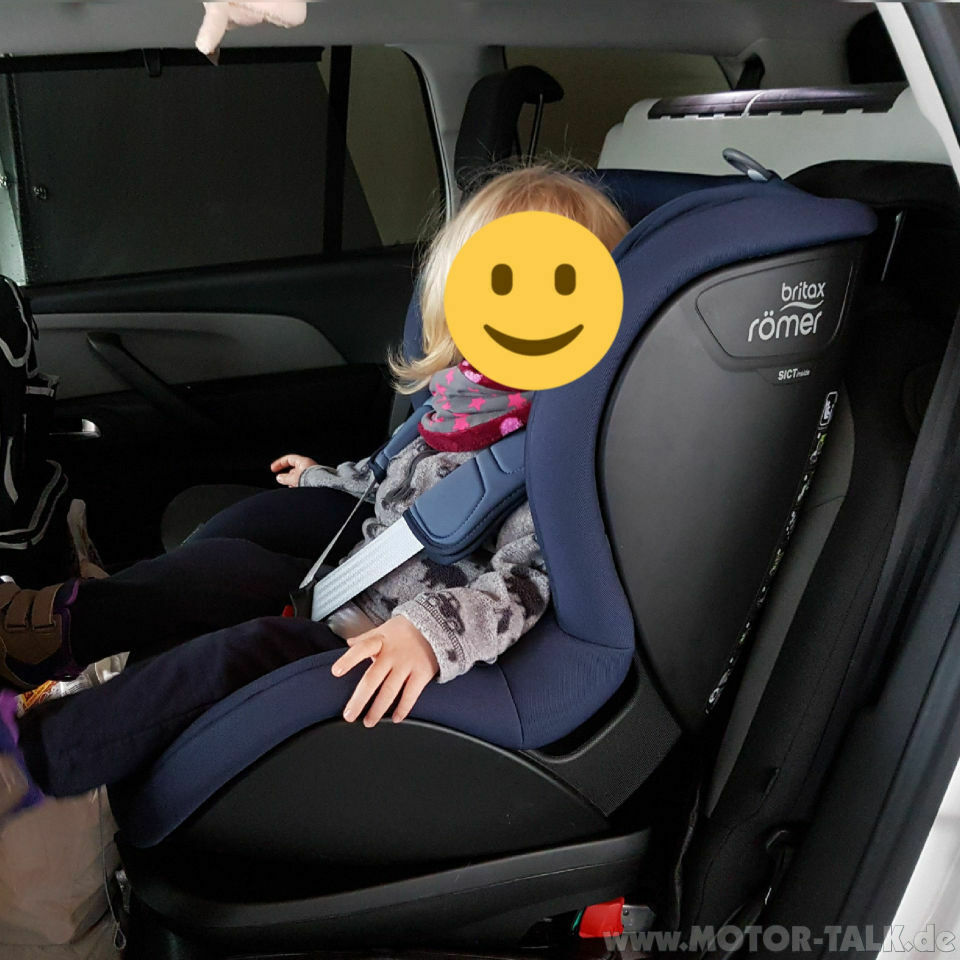 Dank Isofix und Top-Teather schnell eingebaut
