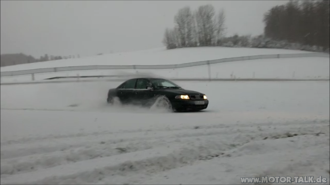 Auf allen Vieren durch den Winter - A4 B5 1.8 T Quattro