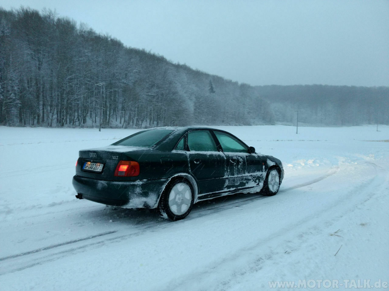 Auf allen Vieren durch den Winter - A4 B5 1.8 T Quattro