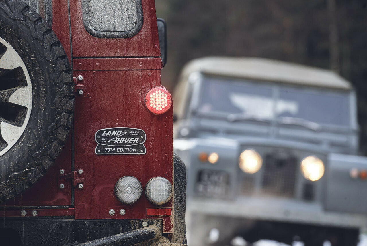 Die Präsentation des ersten Land-Rover-Modells – dem Urahn des Defender - jährt sich 2018 zum 70. Mal